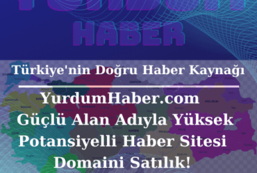 YurdumHaber.com Alan Adı Satılık Domain - Türkiye'nin Nabzını Tutan Alan Adı Satılıyor!